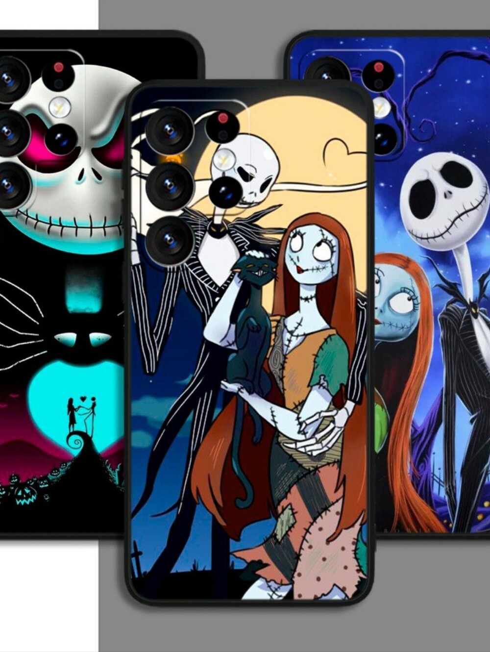 Jack Skellington & Sally "Nightmare Before Christmas" Cell Case (Samsung A14)